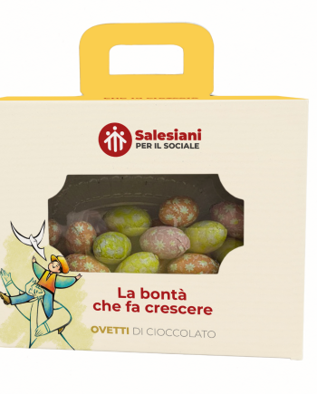 Box Ovetti di cioccolato purissimo “La bontà che fa crescere”